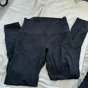 Black lululemon align leggings